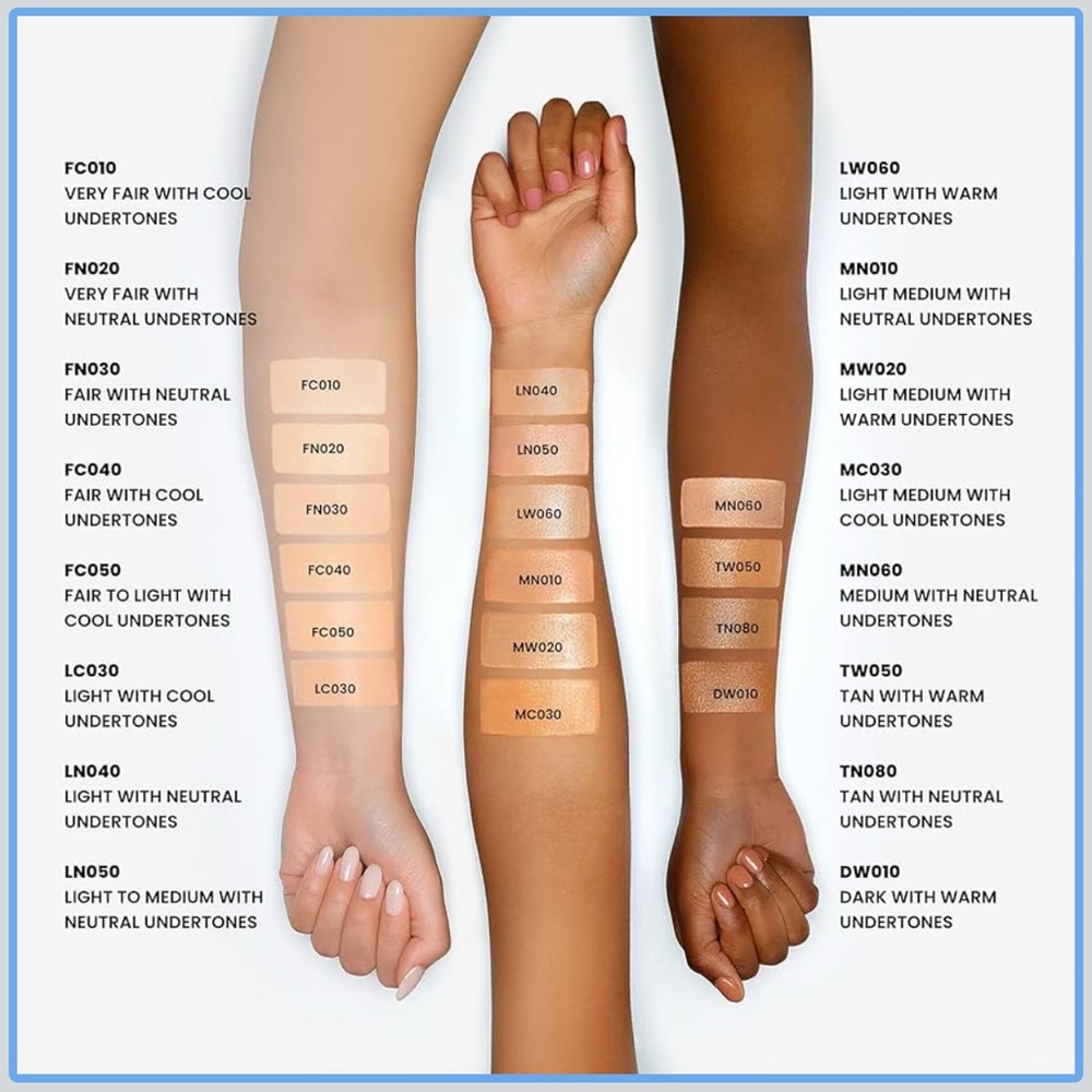 FN030 JOAH Crystal Glow Peptide-Infused Foundation - Fair Neutral - Picture 2 of 6
